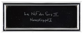 Ingrid Orfali, "Narrskeppet ll / La Nef des Fous II", 1985.
