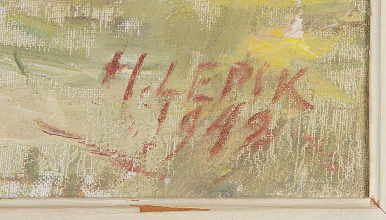 Hugo Lepik, Hevoset.