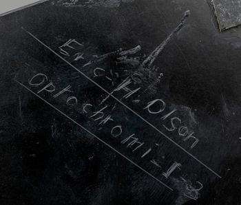 ERIC H OLSON, skulptur, glas, "Optochromi", signerad.