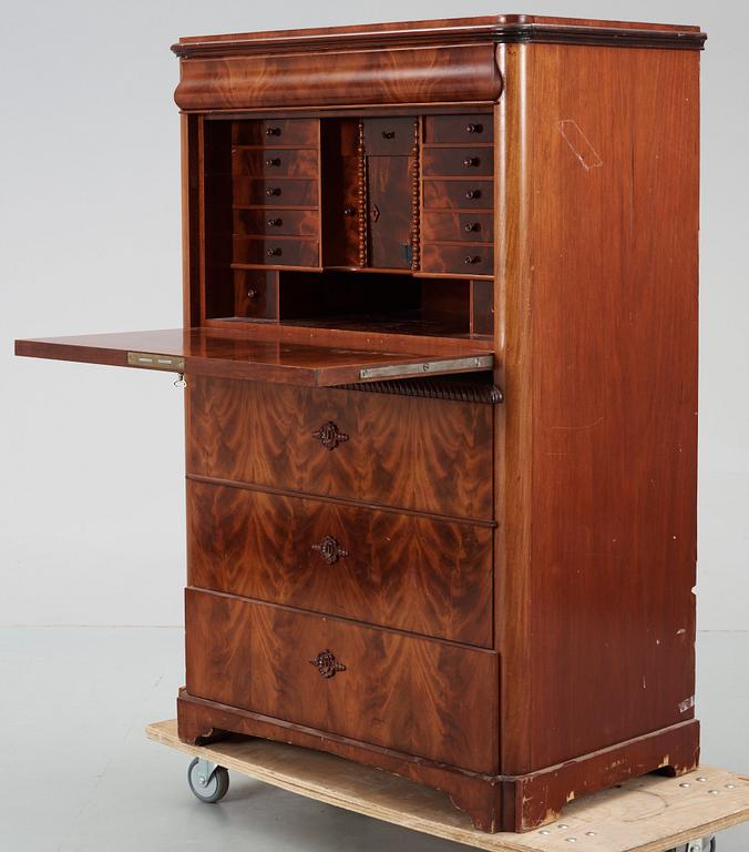 CHIFFONJE, senempire, omkring 1800-talets mitt.