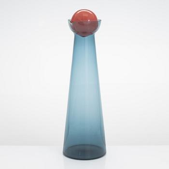 Nanny Still, karaff, 1724 "Triennale", sällsynt, Riihimäen Lasitehdas Oy. Formgiven  1955.