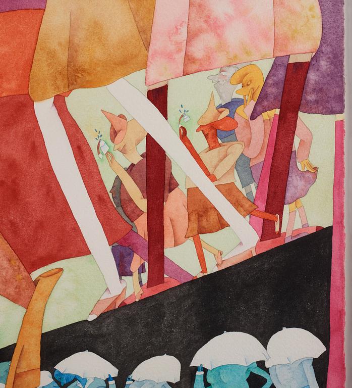 Gladys Nilsson, "Summer Rain".