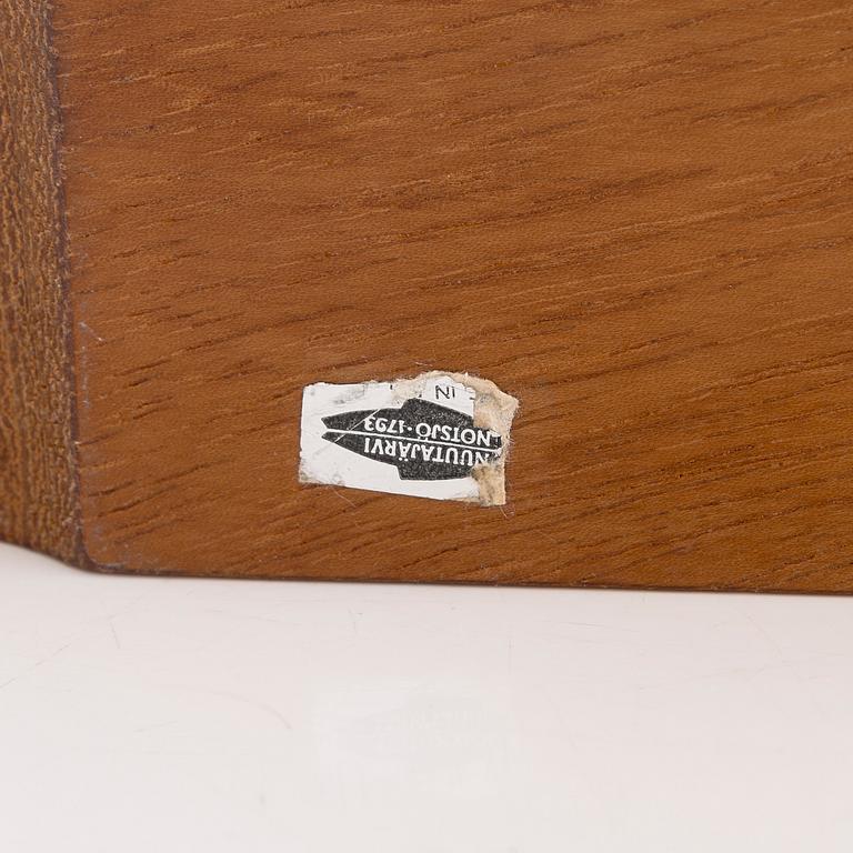 Saara Hopea, serveringsskålar, 3 st med underlag och vaser, 3 st, Nuutajärvi Notsjö.