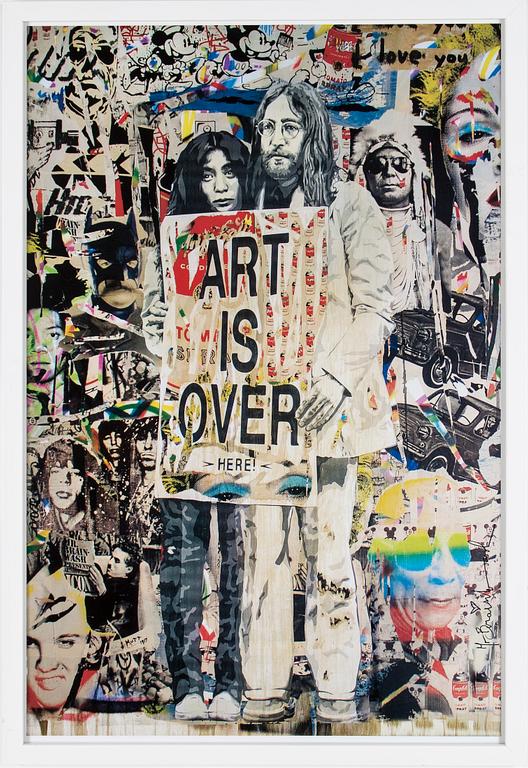 MR BRAINWASH (THIERRY GUETTA), offsetlitografi, signerad i  trycket.