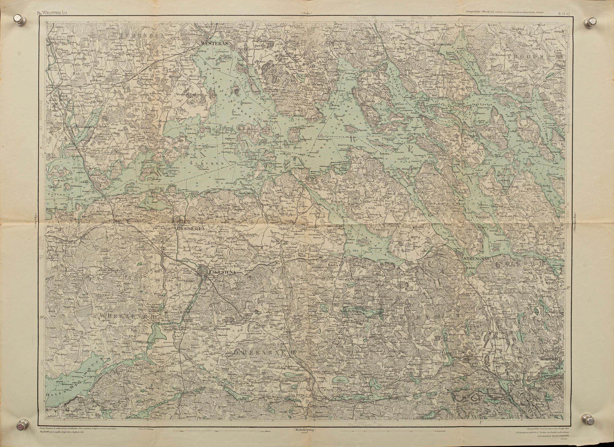GENERALSTABENS KARTOR, 18 st. 1800-talets andra hälft.