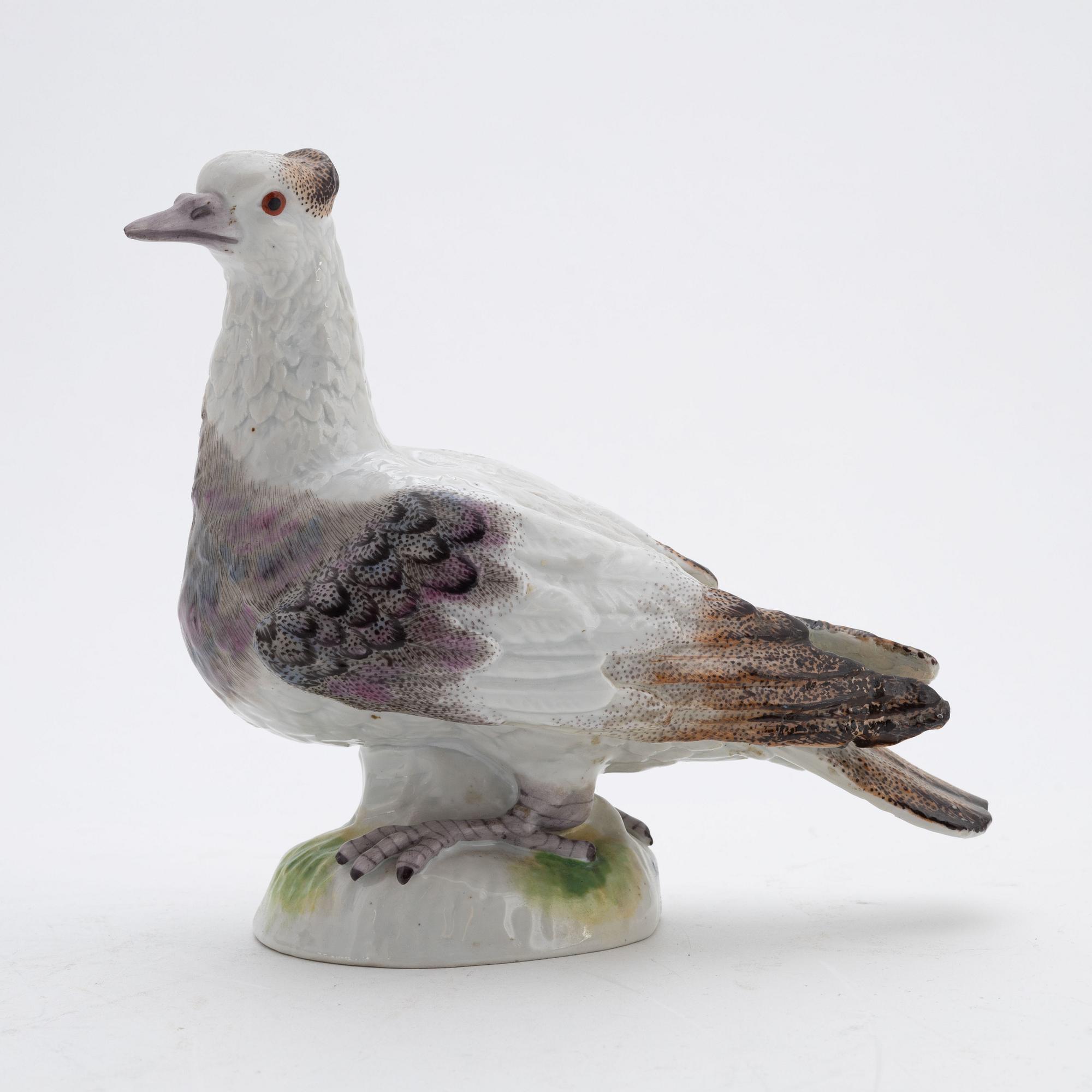Three porcelain figurines, 19th-20th Century.