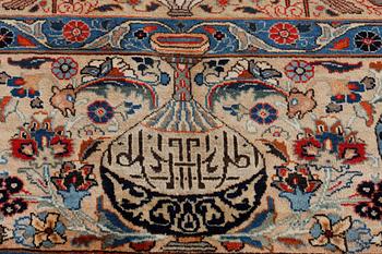 A Kashmar rug, 392 x 300 cm.