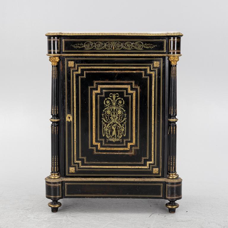 Skåp, Boulle-stil, omkring 1900.