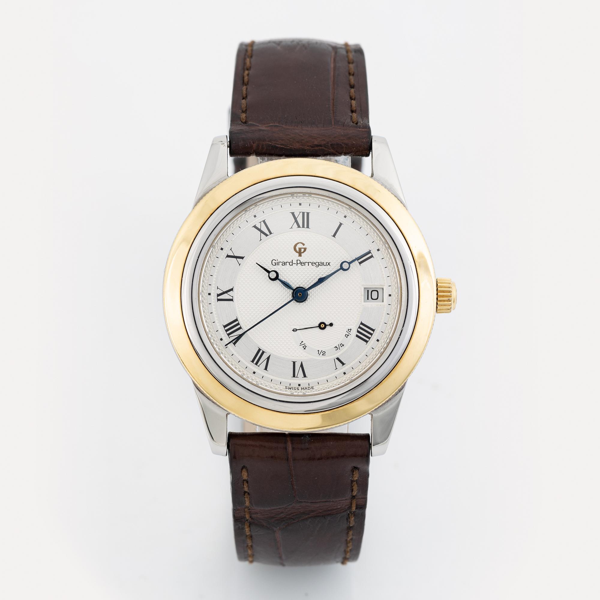 Girard Perregaux, Reserve Gp90, wristwatch, 38 mm.