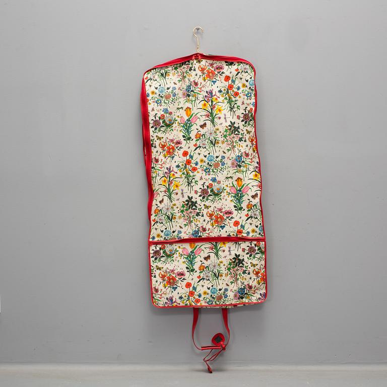 GUCCI, a 'Flora' garment bag.