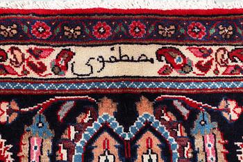 A carpet, Mashad, c. 358 x 244 cm.