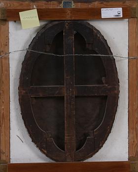OKÄND KONSTNÄR, olja på duk, 1800-tal, sign.