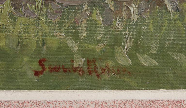 SEVERIN NILSON, olja på duk, sign.