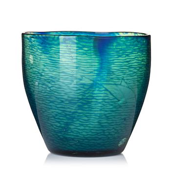 3. Edward Hald, a graal glass vase, Orrefors, no. 699, Sweden, 1918.
