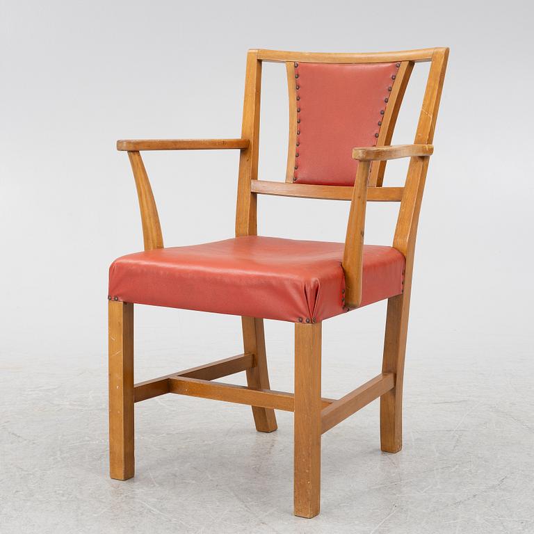 Josef Frank, a model B2163 armchair, Svenskt Tenn.