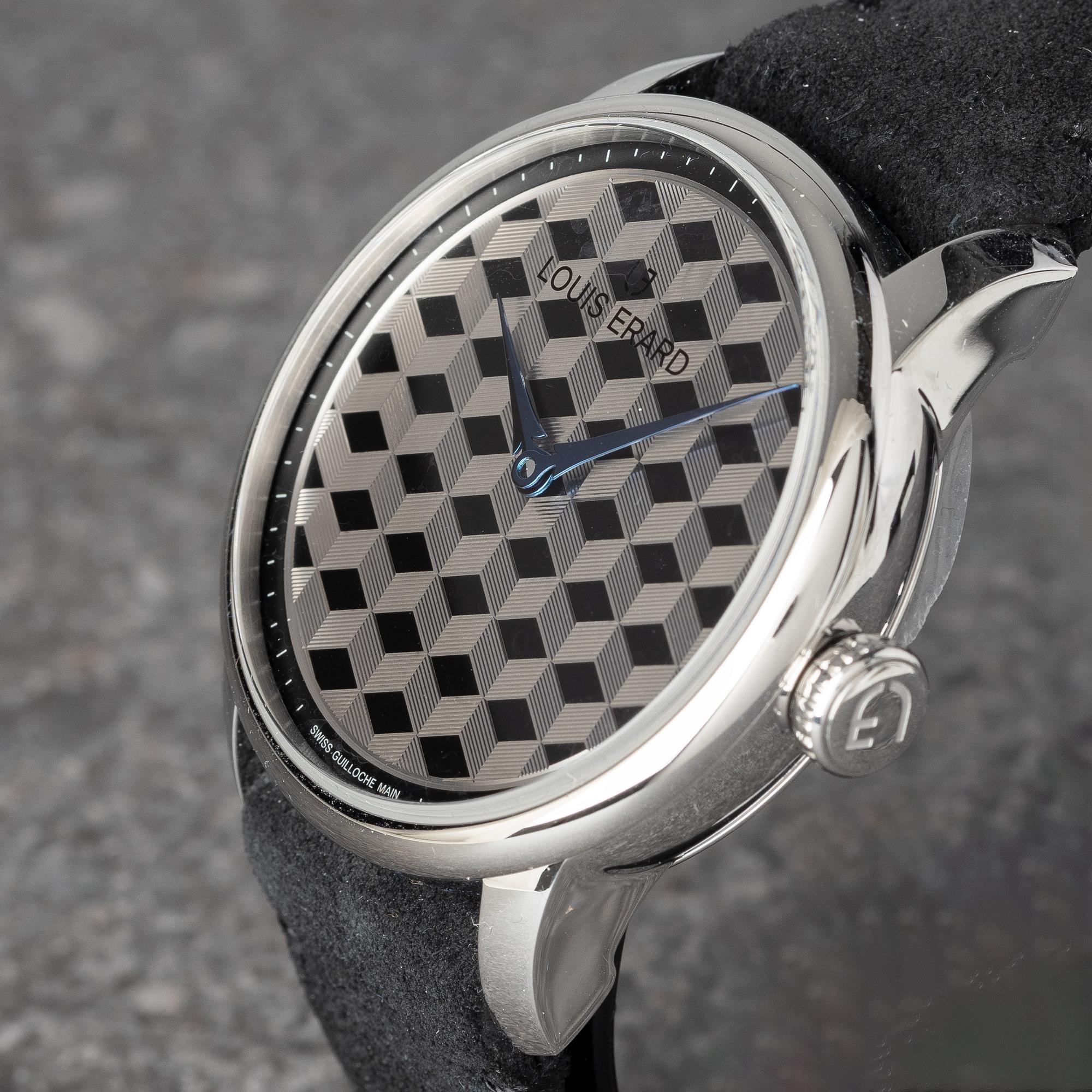 Louis Erard, Excellence Guilloché Main, "Limited Edition, 1 of 99", ca 2021.