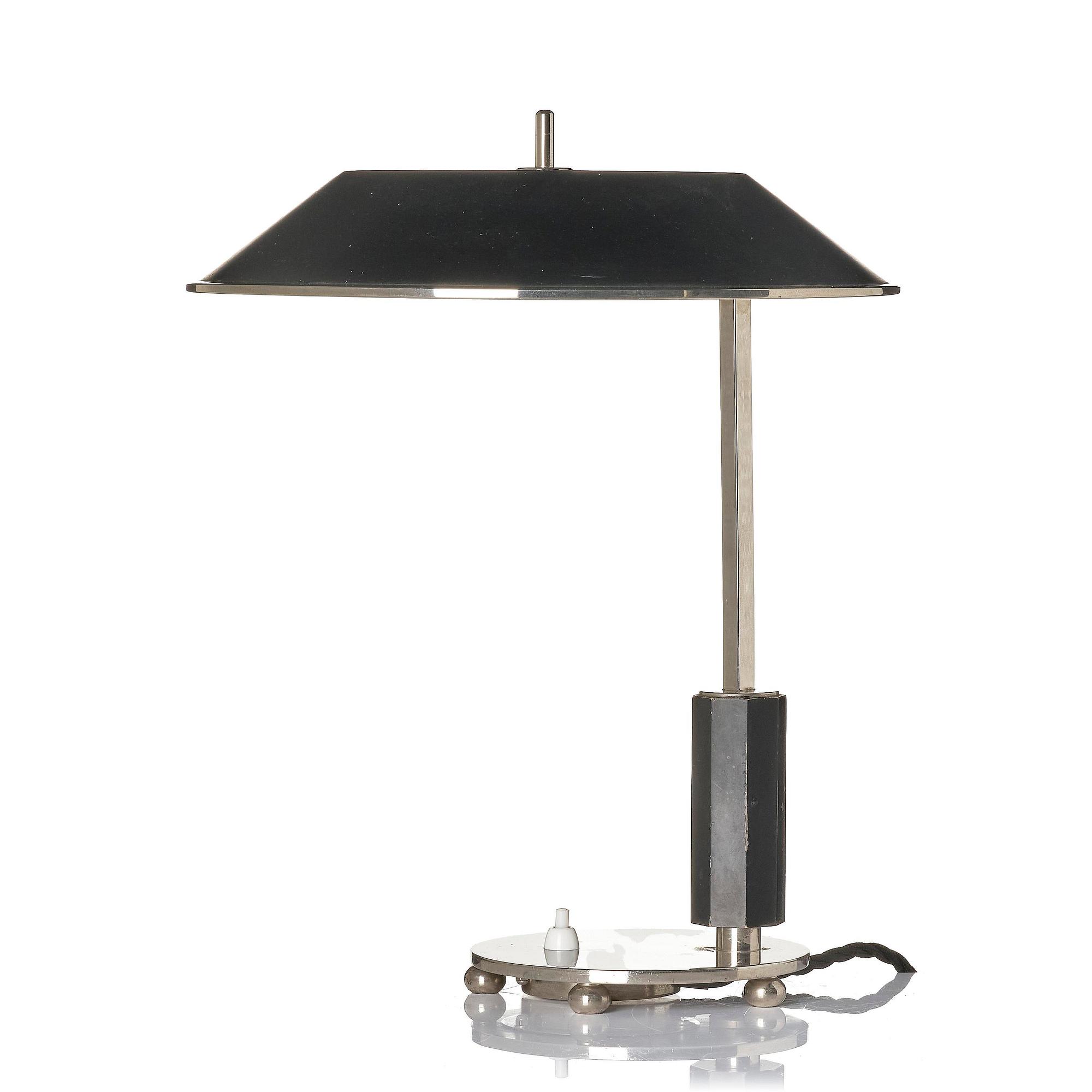 Erik Tidstrand, a table lamp model "28902", Nordiska Kompaniet, 1930s.
