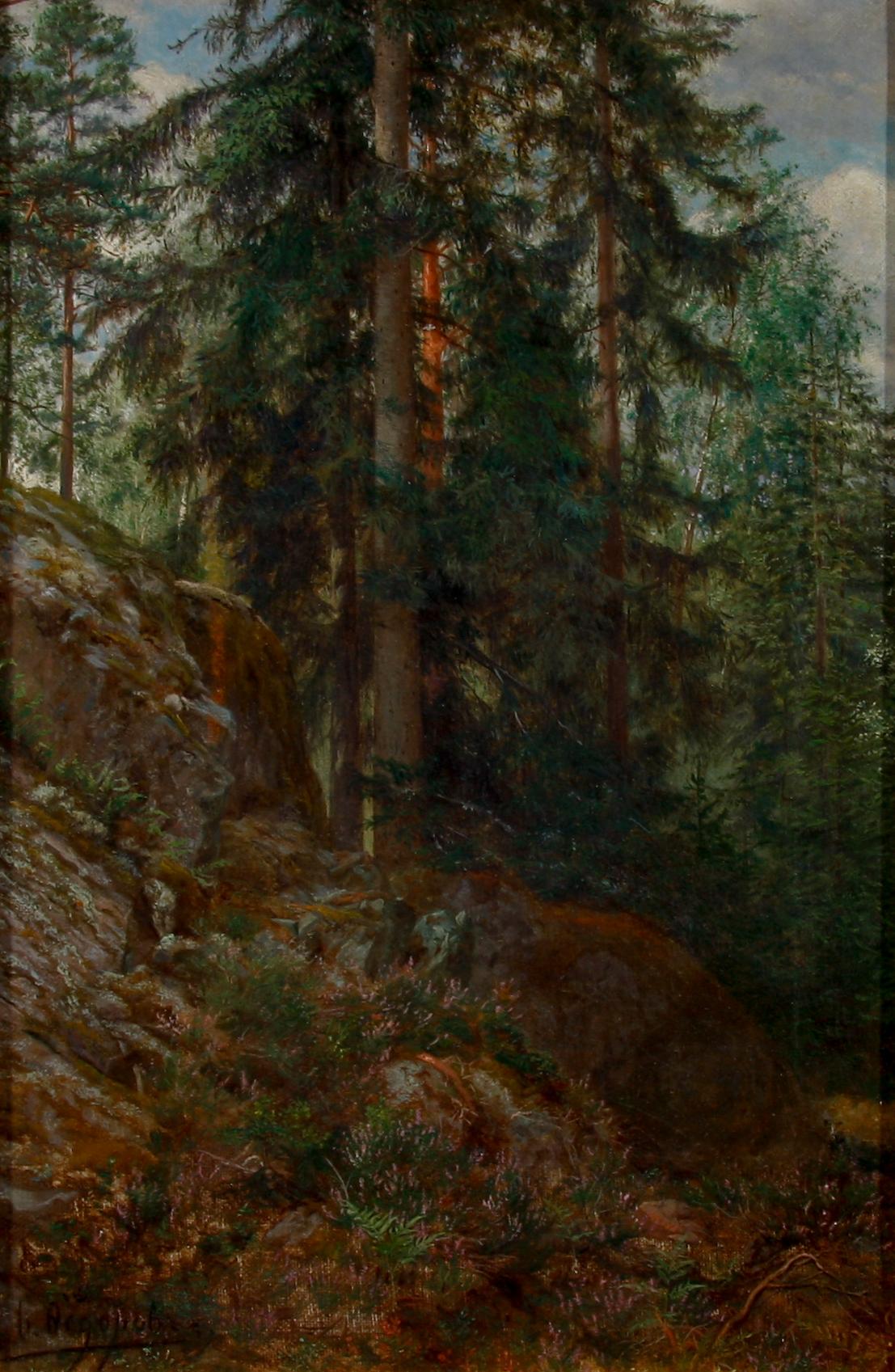 SEMEN FEODOROVIC FEODOROV, tillskriven, olja på duk, bär sign.