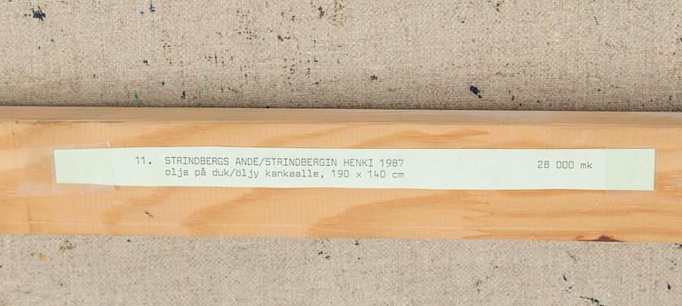 ERLAND CULLBERG, oil on canvas, signed E. Cullberg. Executed in 1987.