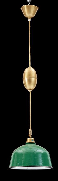 TAKLAMPA, 1930/40-tal. Total höjd ca 86 cm.