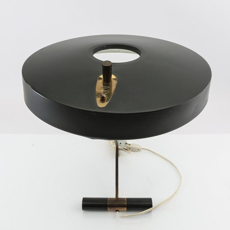 Louis Christian Kalff, Philips, bordslampa Nederländerna 1950-tal.