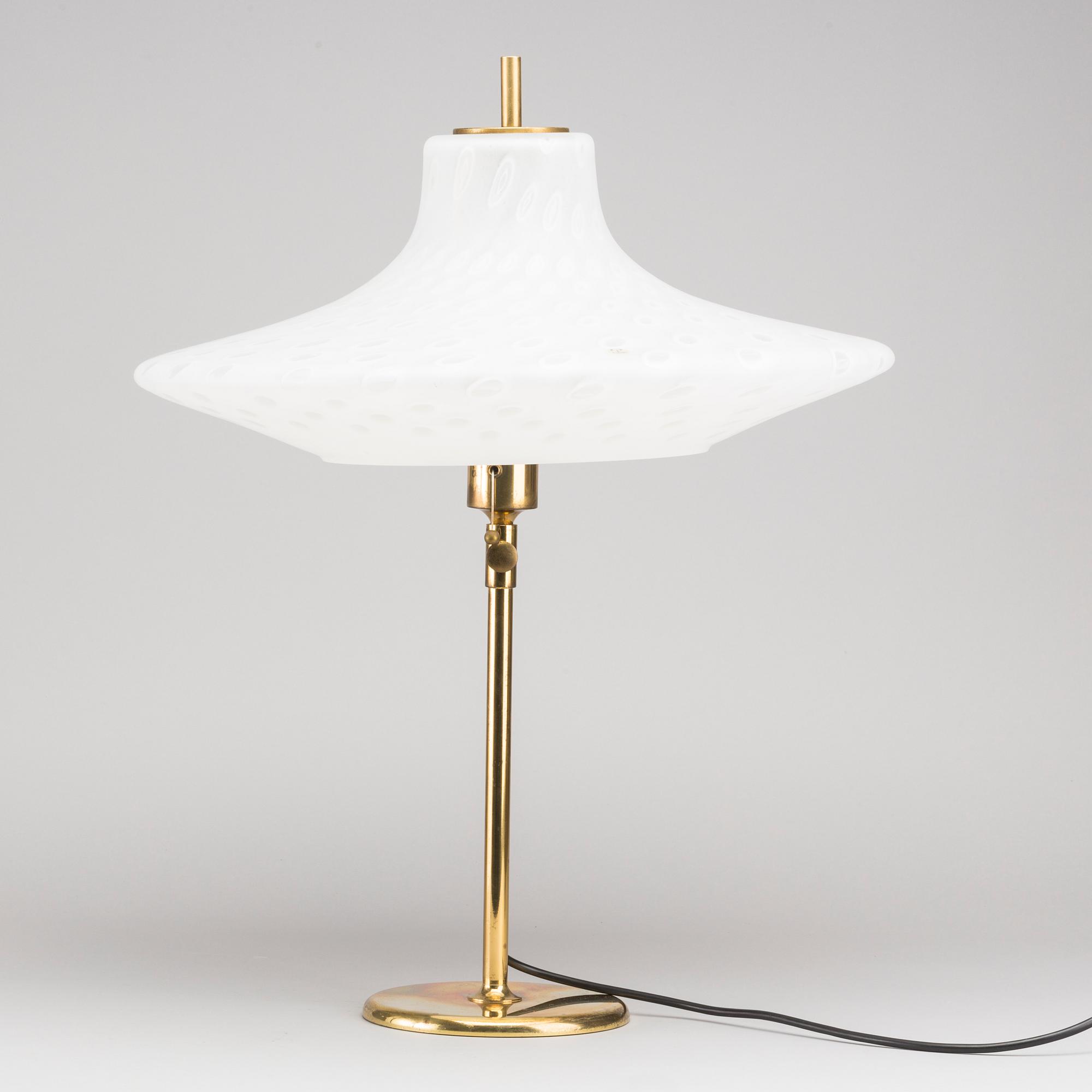 BORDSLAMPA, "Putzler Lamp", Peill & Putzler, Tyskland, 1970-tal.