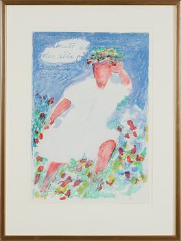 GÖSTA WERNER, 2 st, färglitografier, signerade.