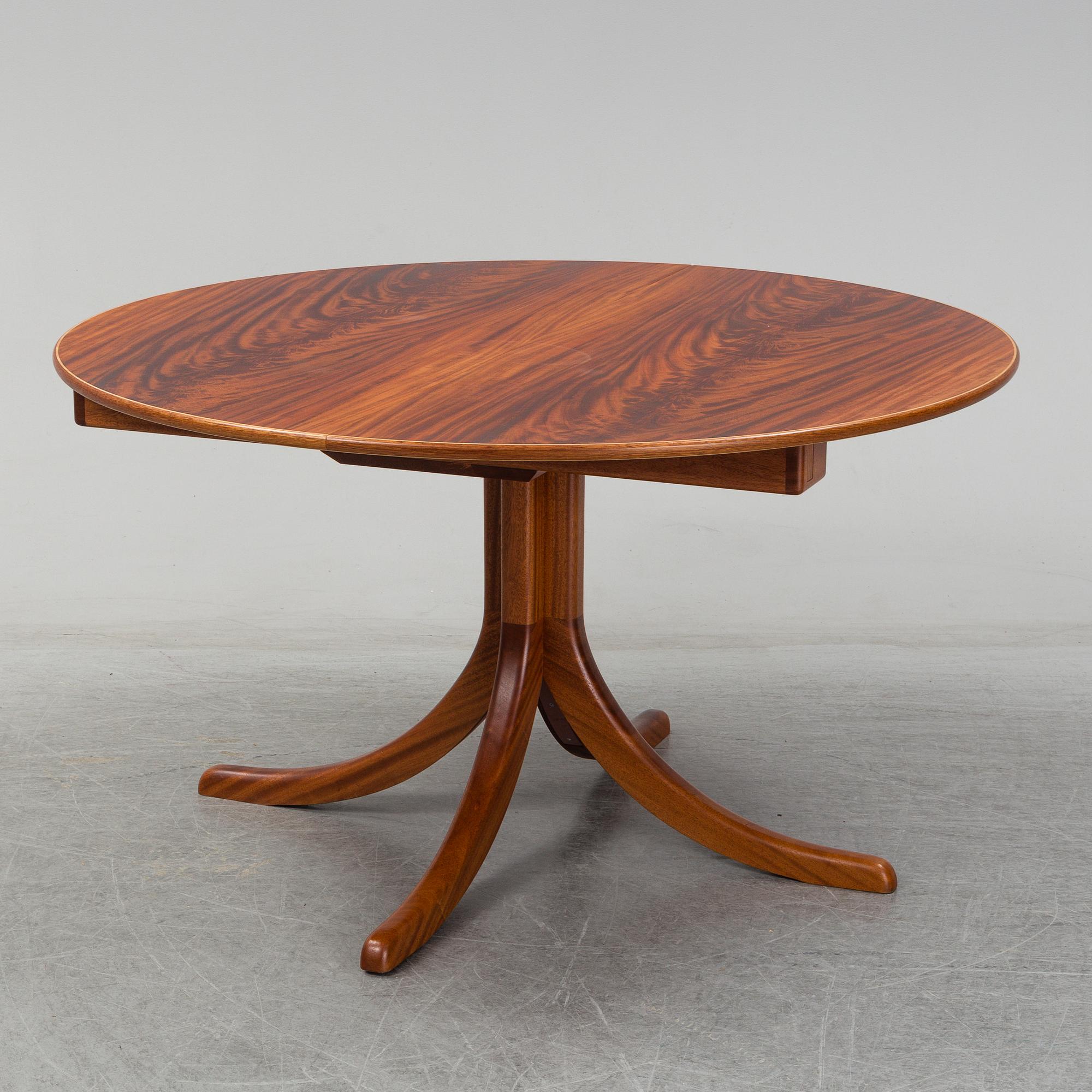 JOSEF FRANK, a model 771 mahogany dining table, Svenskt Tenn.