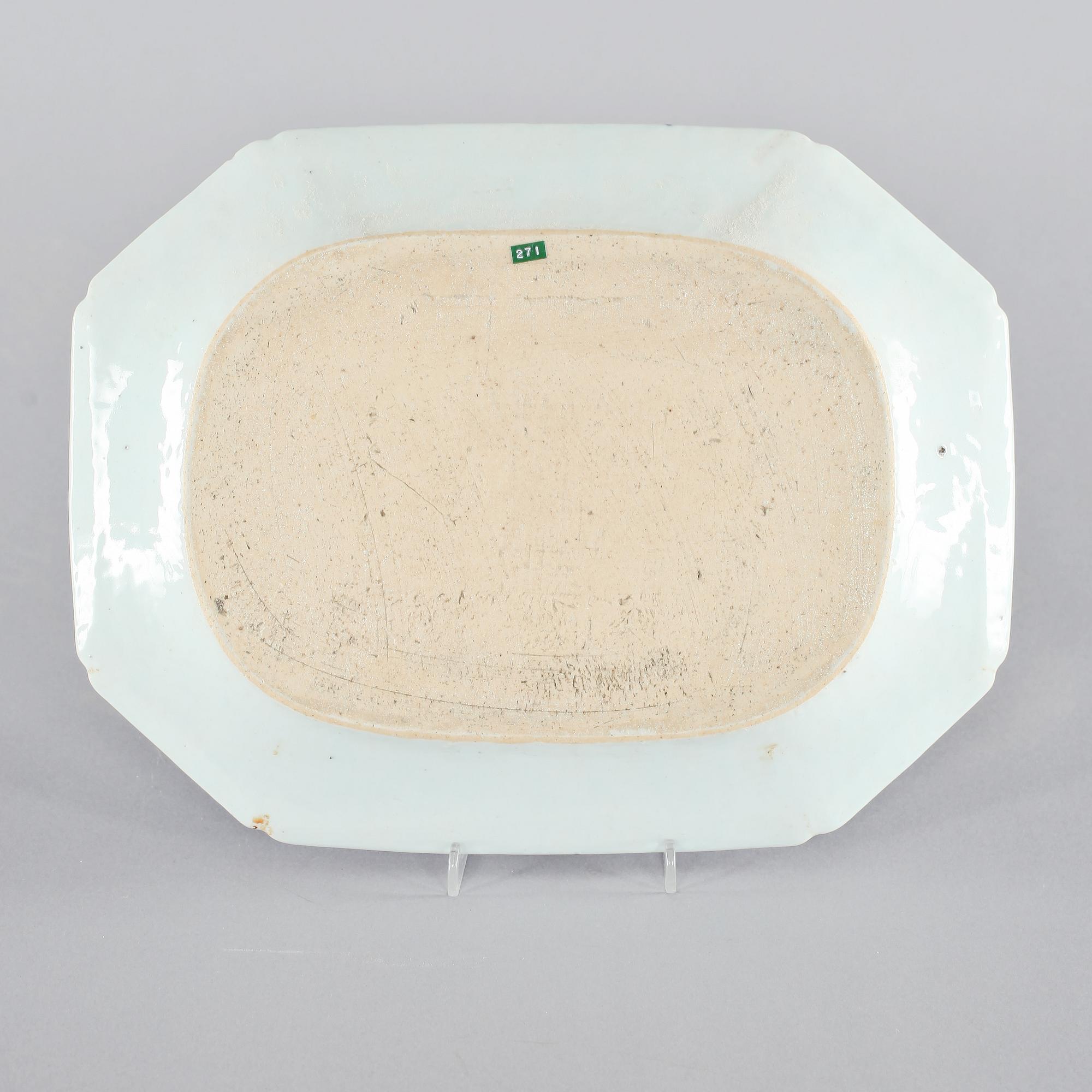 FAT, porslin, Kina, 1700-tal.