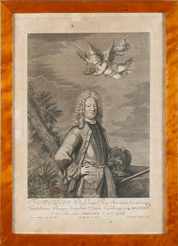 Georg Balthasar Probst · KOPPARSTICK, efter Balthasar Georg Probst, 1700-tal.