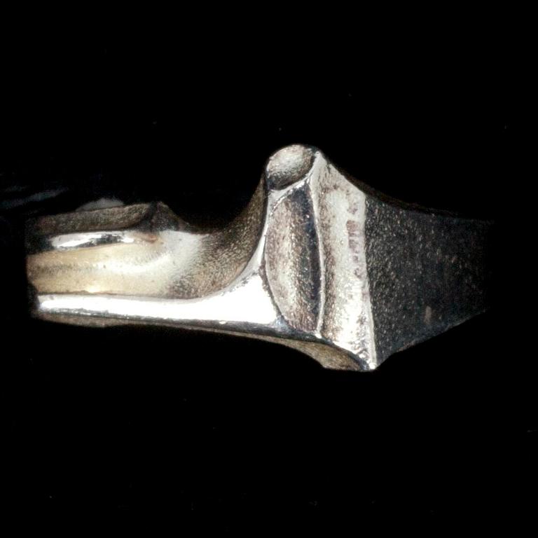 BJÖRN WECKSTRÖM, 4 RINGAR + HÄNGE, 925 silver. Lapponia 1978-88. Vikt 24 g.
