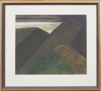 TORA VEGA HOLMSTRÖM, pastell, monogramsignerad.