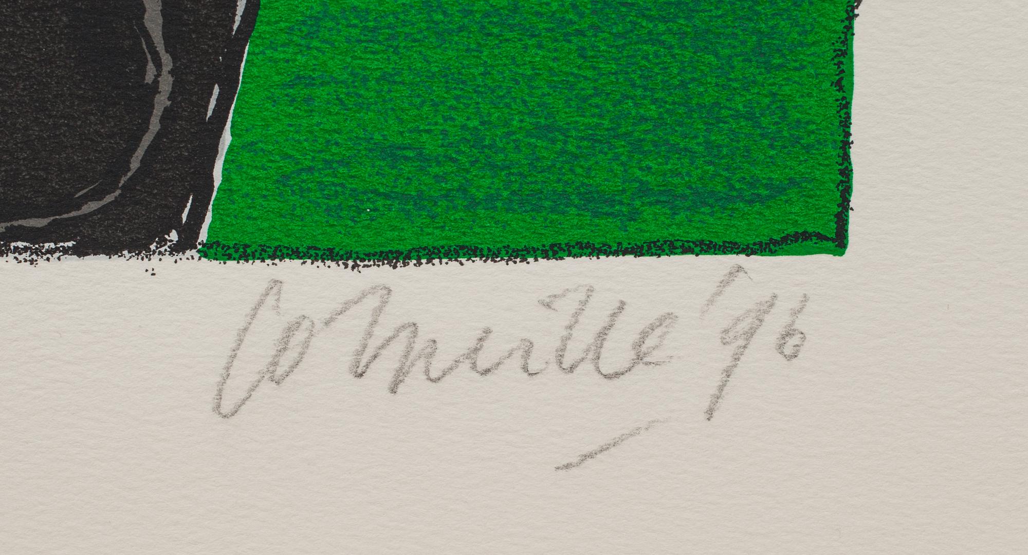 BEVERLOO CORNEILLE, färgserigrafi, signerad, numrerad 30/250 och daterad- 96.
