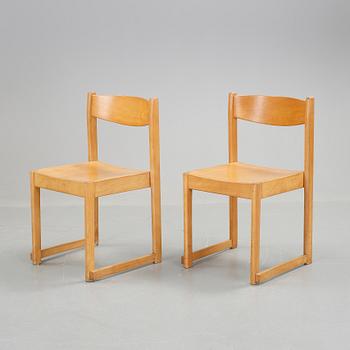 STOLAR, 7 st. "Orkesterstolen", Sven Markelius.