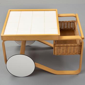 Alvar Aalto, a birch drinks trolley model 900, Artek, Finland.