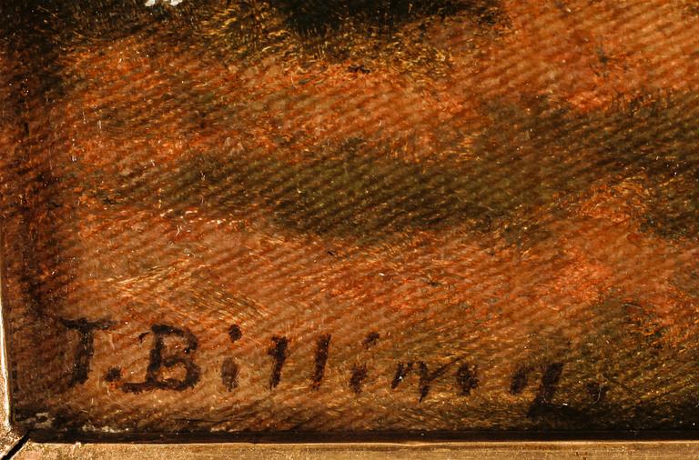 LARS TORE THEODOR BILLING, oljemålning på duk, signerad.