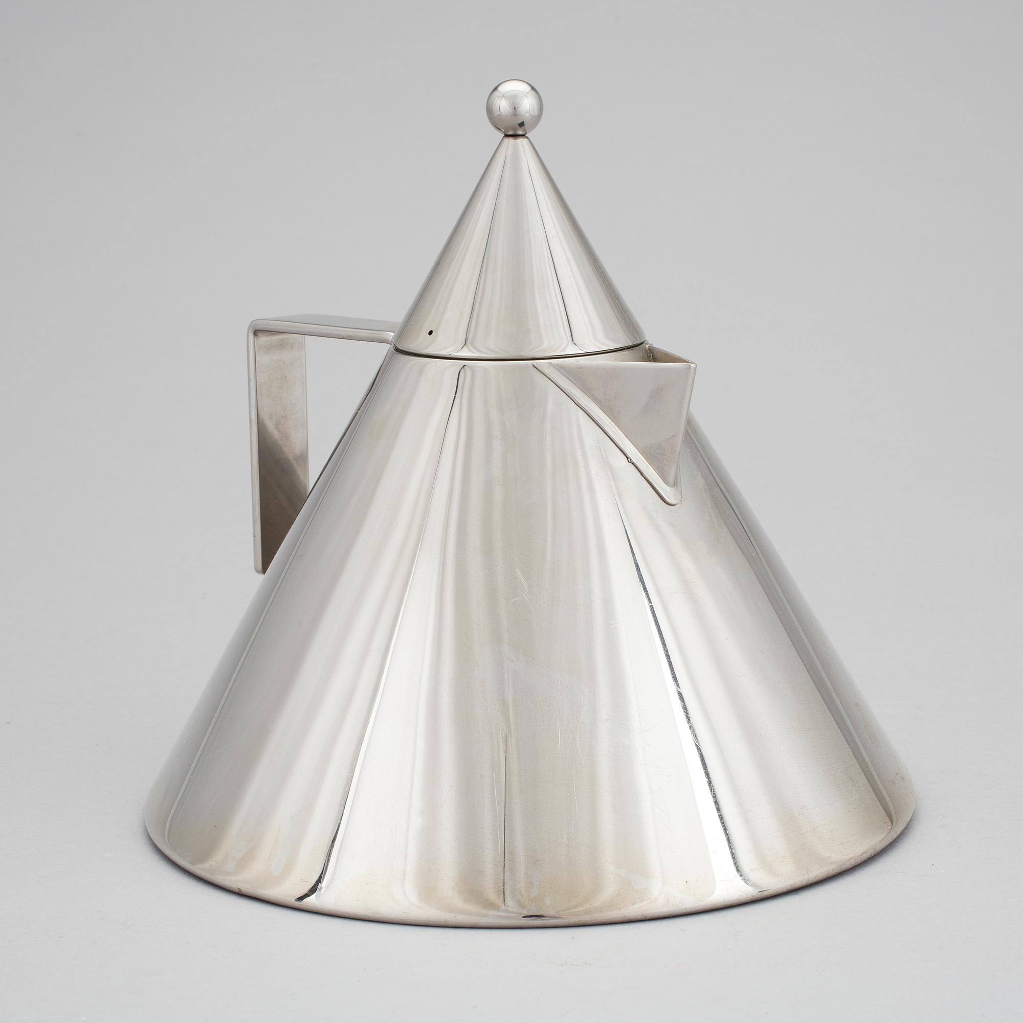VATTENKOKARE, "Il conico", Aldo Rossi, Alessi.