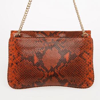 Michael Kors Python Print Leather Bag.