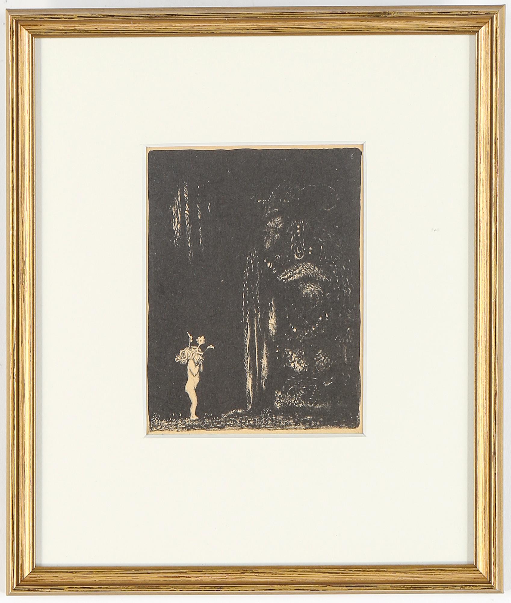 JOHN BAUER, 10 litografier, ur sviten "Troll", osignerade.