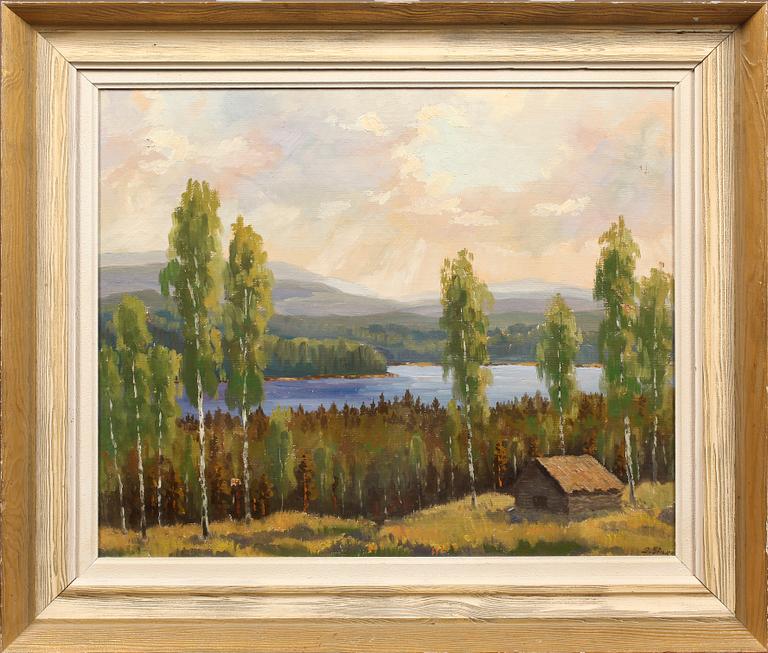 IMANTS SINKA, olja på duk, signerad.