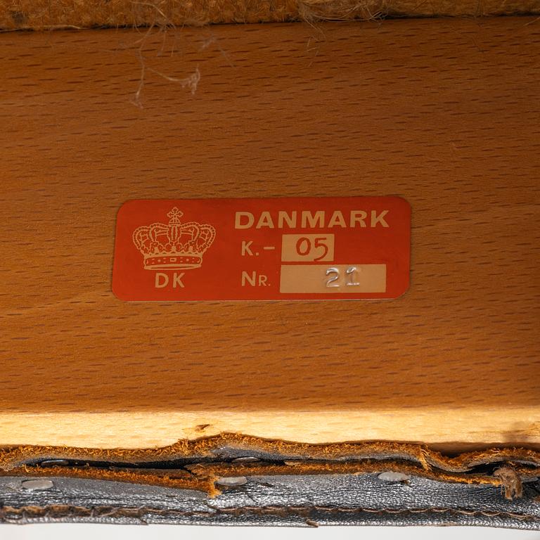 Ole Wanscher, armchair, Denmark, AJ Iversen, Denmark, 1950s.