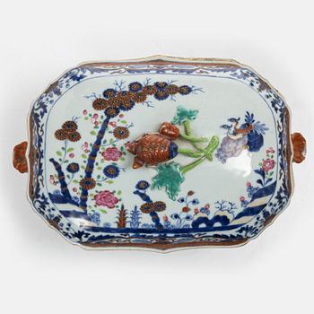 Terrin, exportporslin, Kina, Qianlong (1736-95).