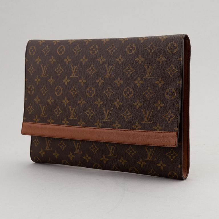 Louis Vuitton, a monogram canvas briefcase.