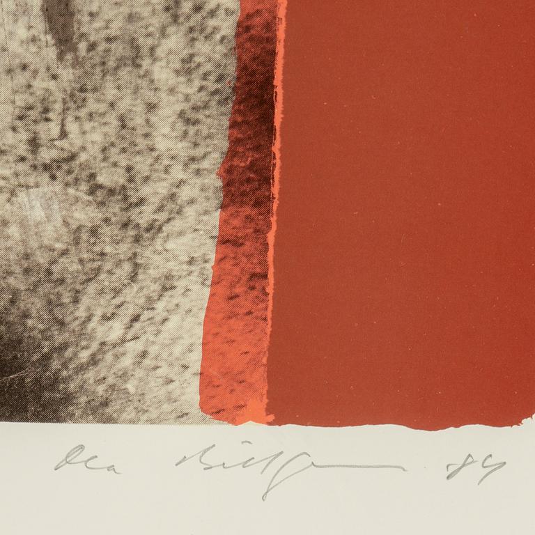 OLA BILLGREN, a lihograph, signed and numbered 67/100, dated 84.