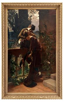 118. Julius Kronberg, Romeo och Julia på balkongen.