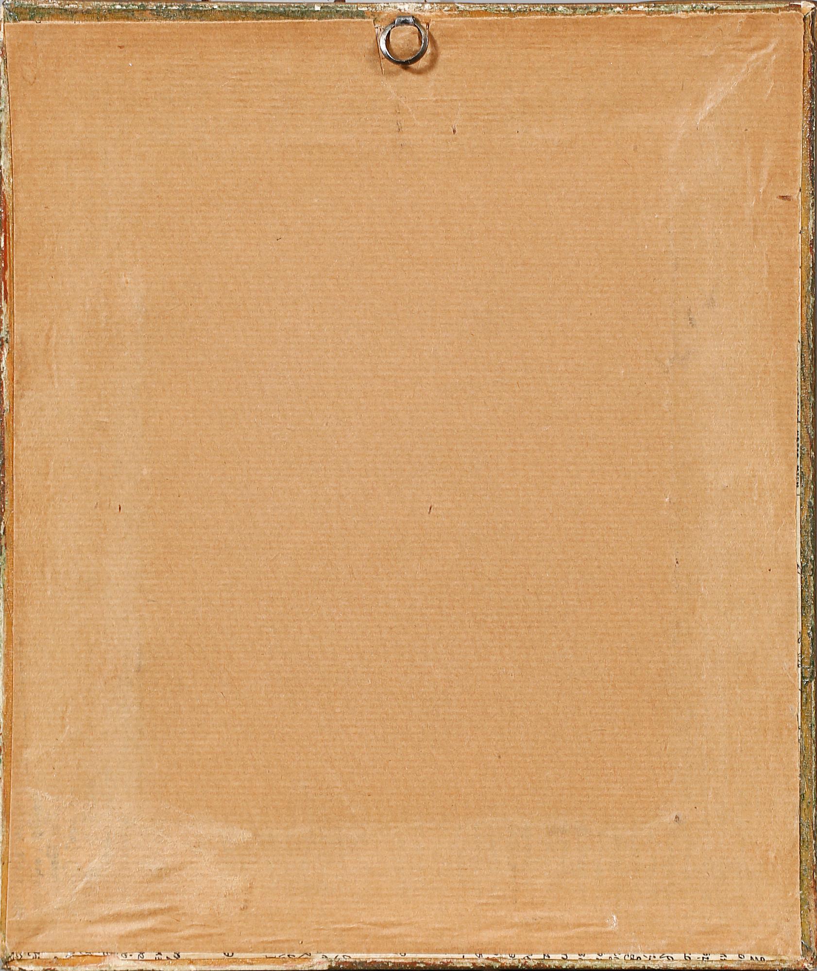 MINIATYRER, 3 st, bemålade tryck, 1900-talets början.