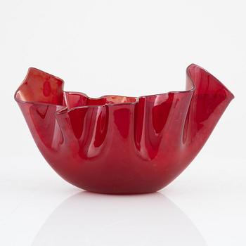 Fulvio Bianconi, a glass bowl, Venini Murano, Italy.