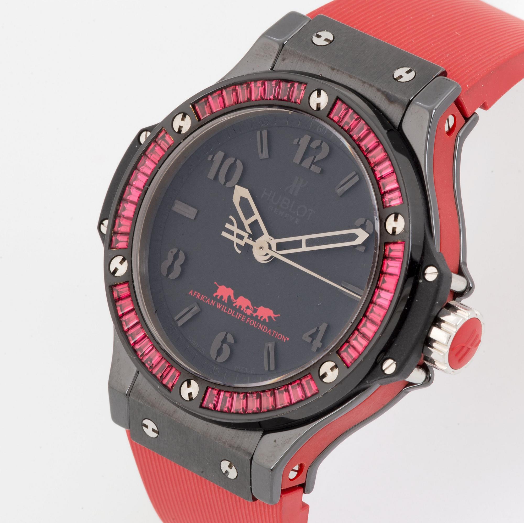 Hublot, Big Bang, Tutti Frutti, "Out of Africa", "African Wildlife Foundation".