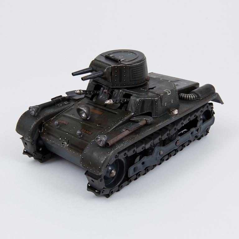 A  tinplate Gama tank Germany 1930/40s.