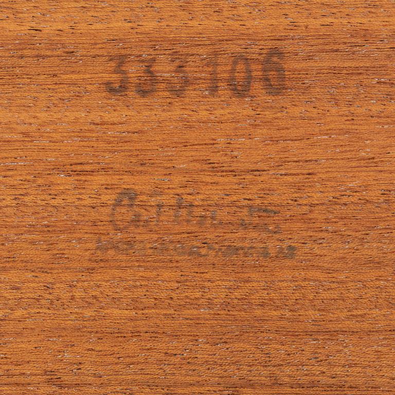 Carl Malmsten, matbord med 12 stolar, "Ambassadör", Åfors möbelfabrik, 1900-talets slut.
